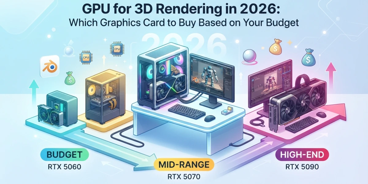 Best GPU for 3D Rendering in 2026: What to Buy on Every Budget
