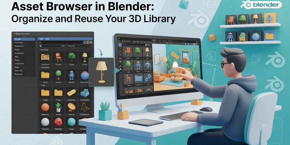 Blender Asset Browser: Organize Your 3D Library