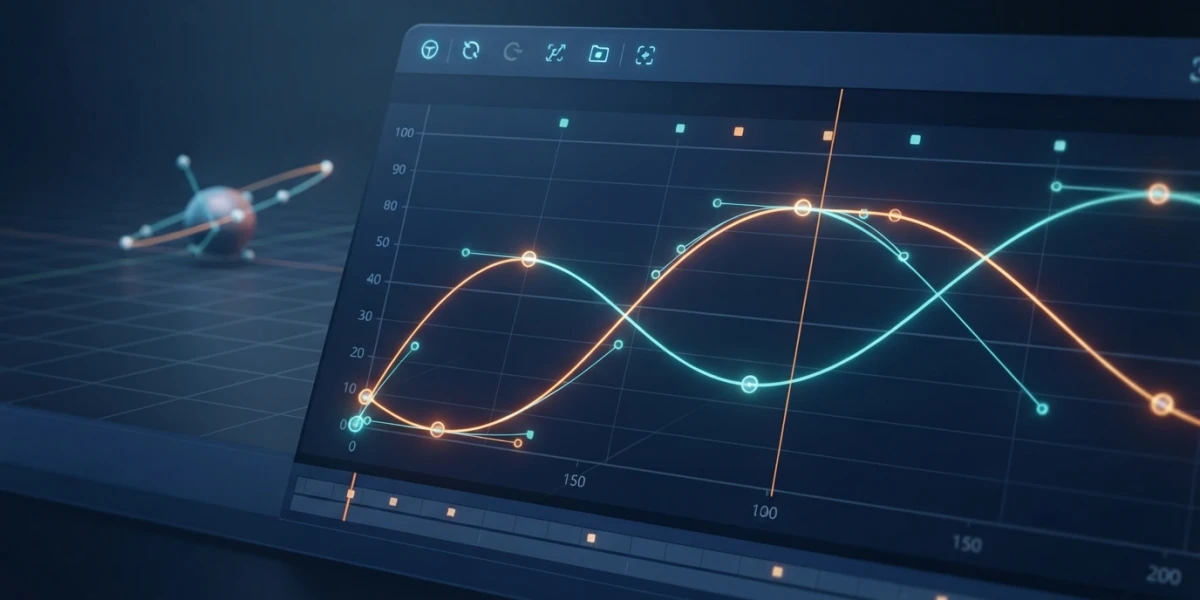 Blender Graph Editor Guide: F-Curves and Easing
