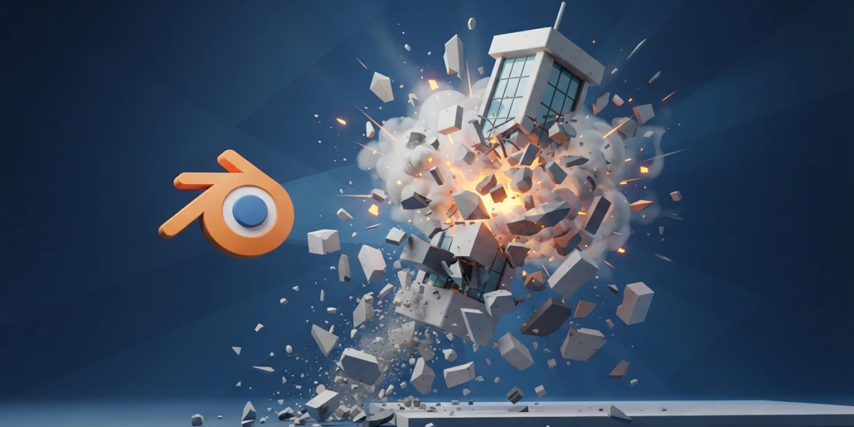 FxForge: Realistic Destruction VFX in Blender