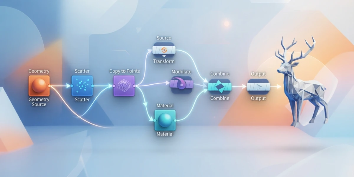 Getting Started with Houdini: The Node Workflow