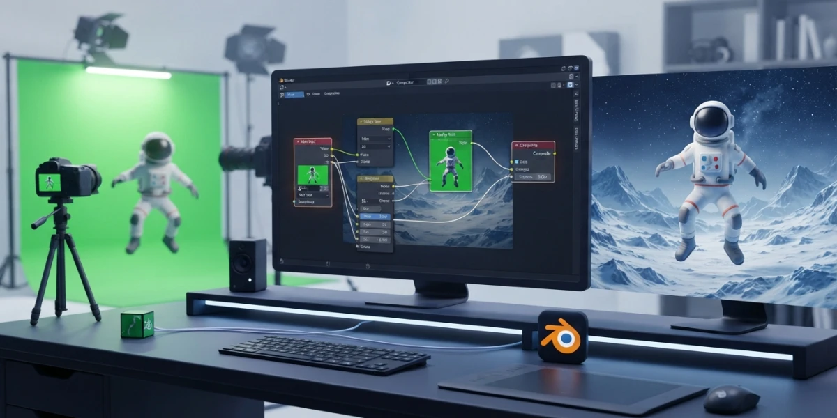 Green Screen Keying in Blender: From Chroma to Final Composite