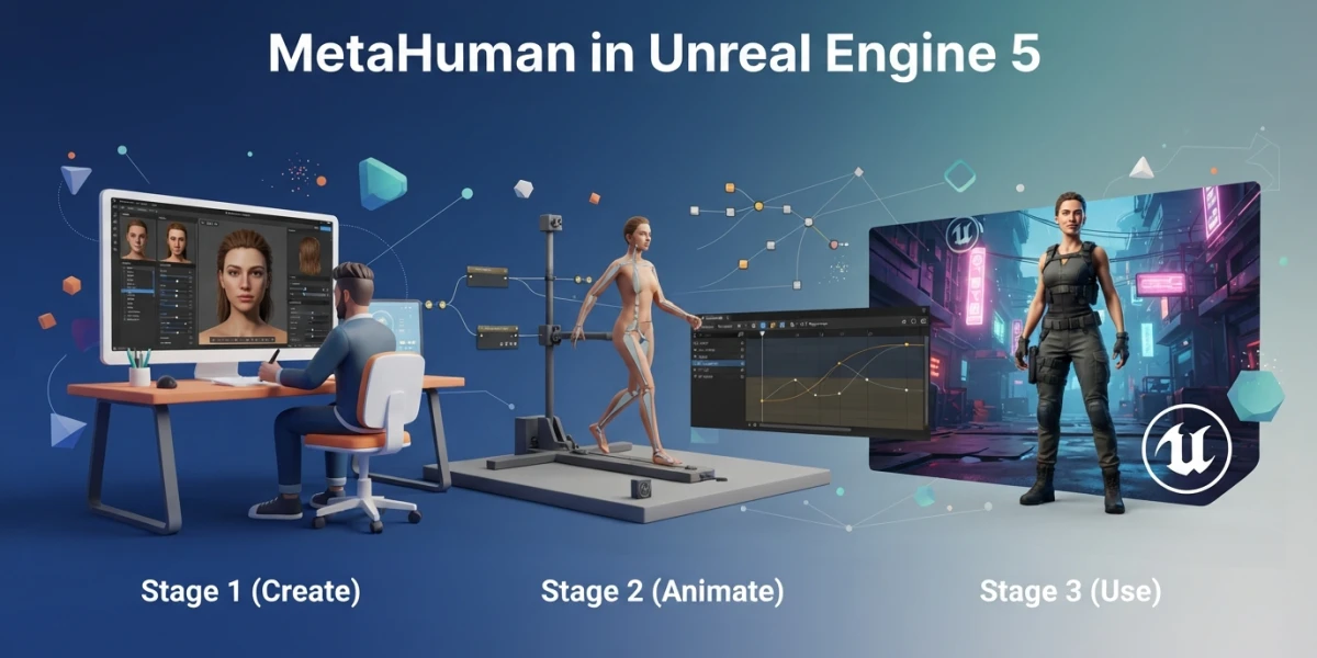 MetaHuman in Unreal Engine 5: Create and Animate Characters