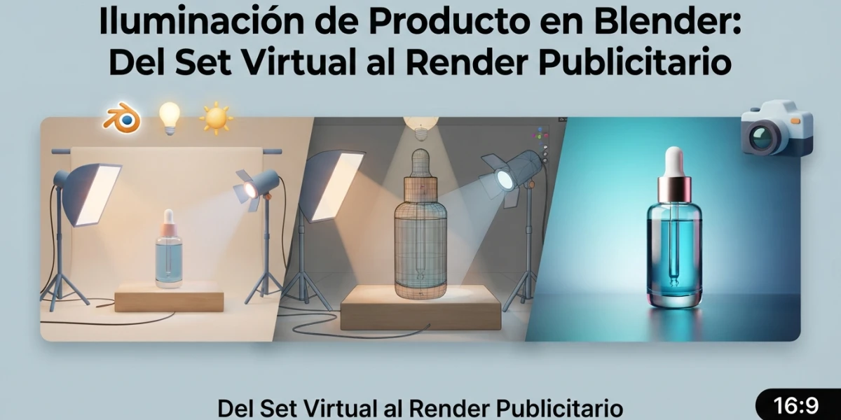 Product lighting in Blender: a studio setup that works