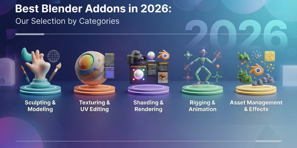 The Best Blender Add-ons in 2026: Our Category Picks