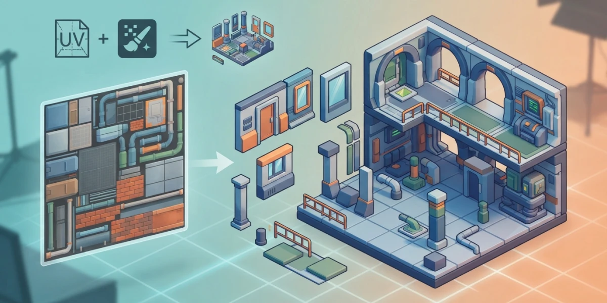 Trim Sheets and Modular Assets: A Game Art Guide
