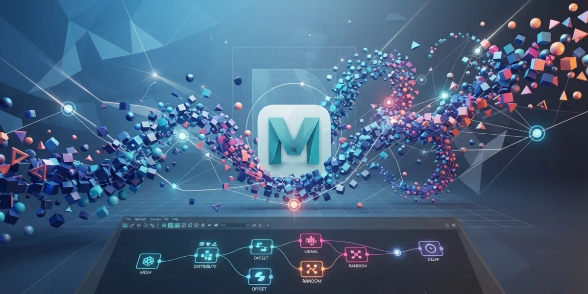 VFX with MASH in Maya: Procedural Motion Graphics with Node Networks