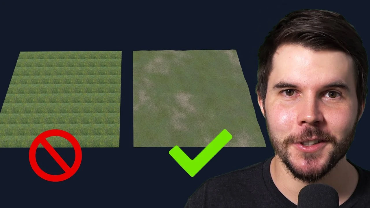 How to Tile a Texture Without Repetition - Blender Tutorial - CGI ...