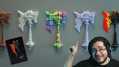 Making 3D Weapons! Explaining the Steps!