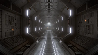 Blender Tutorial: Create a Spaceship Corridor in Blender - Part 2 of 2