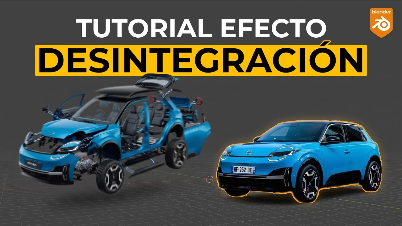 Como hacer este efecto en Blender