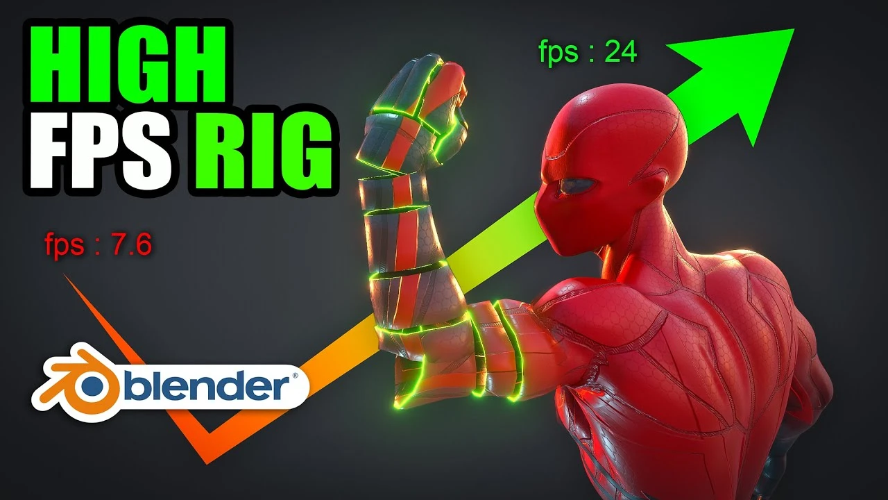 Do this to optimize your rigs' performances in Blender 👀 - CGI Academy Hub