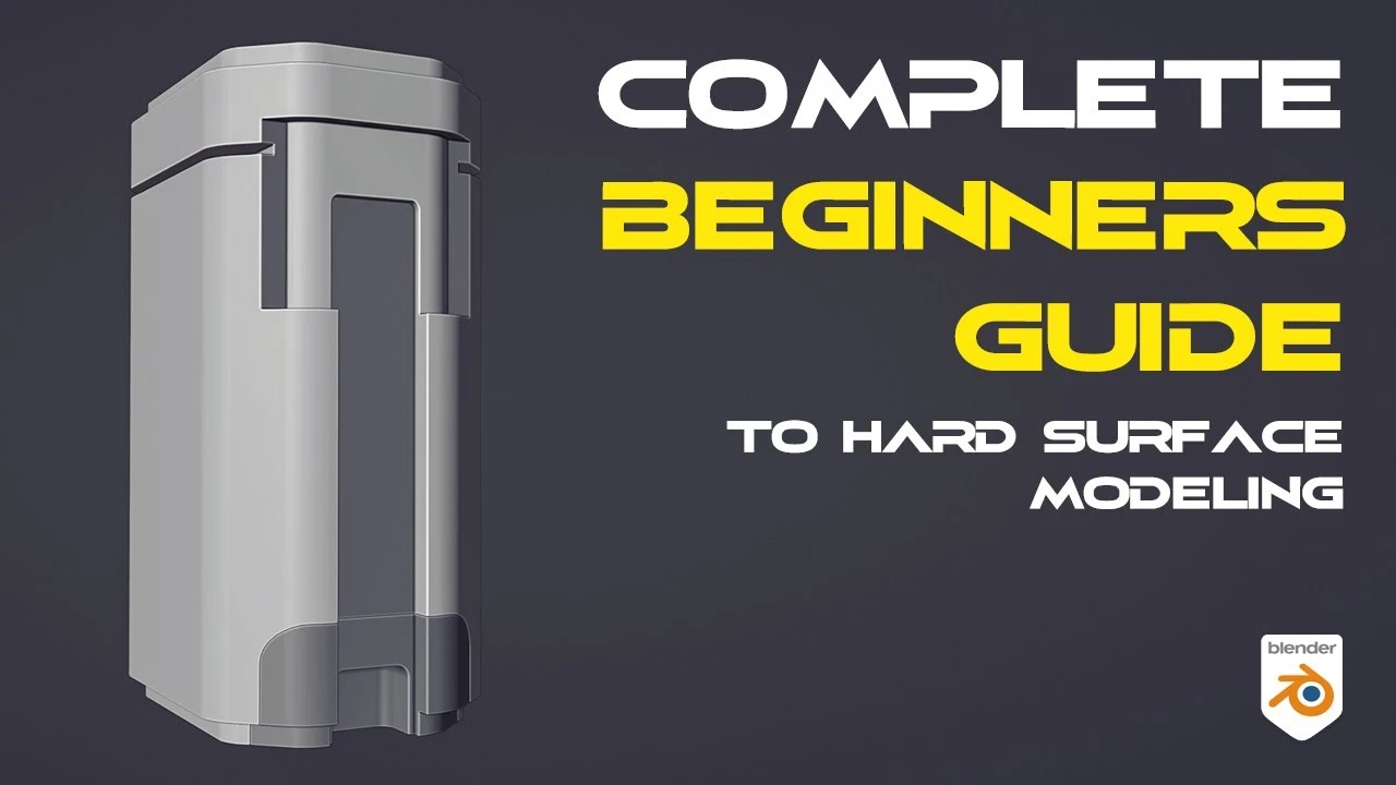 Guía completa para principiantes sobre modelado de superficies duras (Tutorial de Blender)