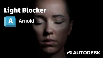 Arnold tutorial - Using the light_blocker in MtoA