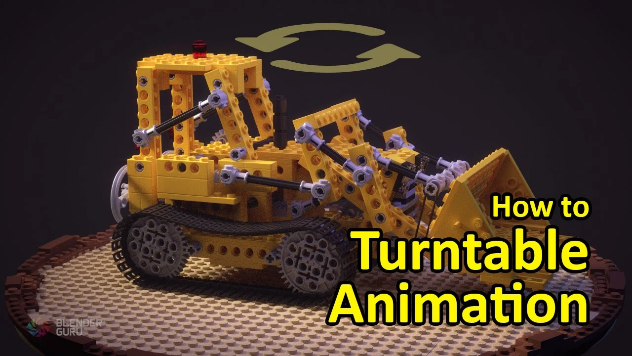 Blender Tutorial: How to Make a Turntable Animation