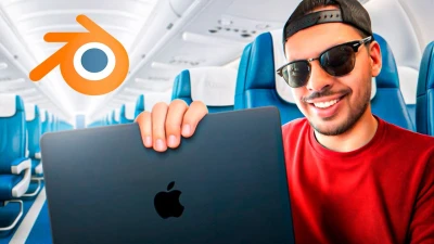 Así hago CGI con un Macbook Pro en el AVIÓN (es una BESTIA)