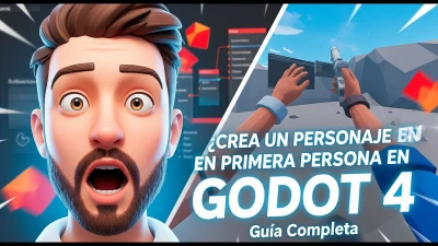¡CREA UN PERSONAJE EN PRIMERA PERSONA EN GODOT 4! Guía Completa ⭐ ⭐ ⭐ ⭐ ⭐