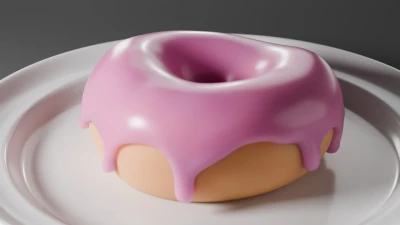 Blender Donut Tutorial - Part 4 (Materials)