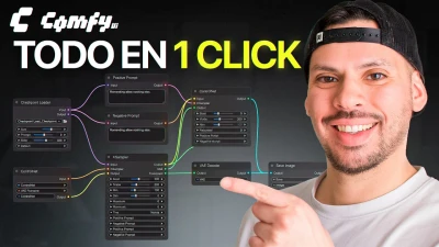 Consigue ComfyUI con UN CLICK! (Más fácil que nunca)