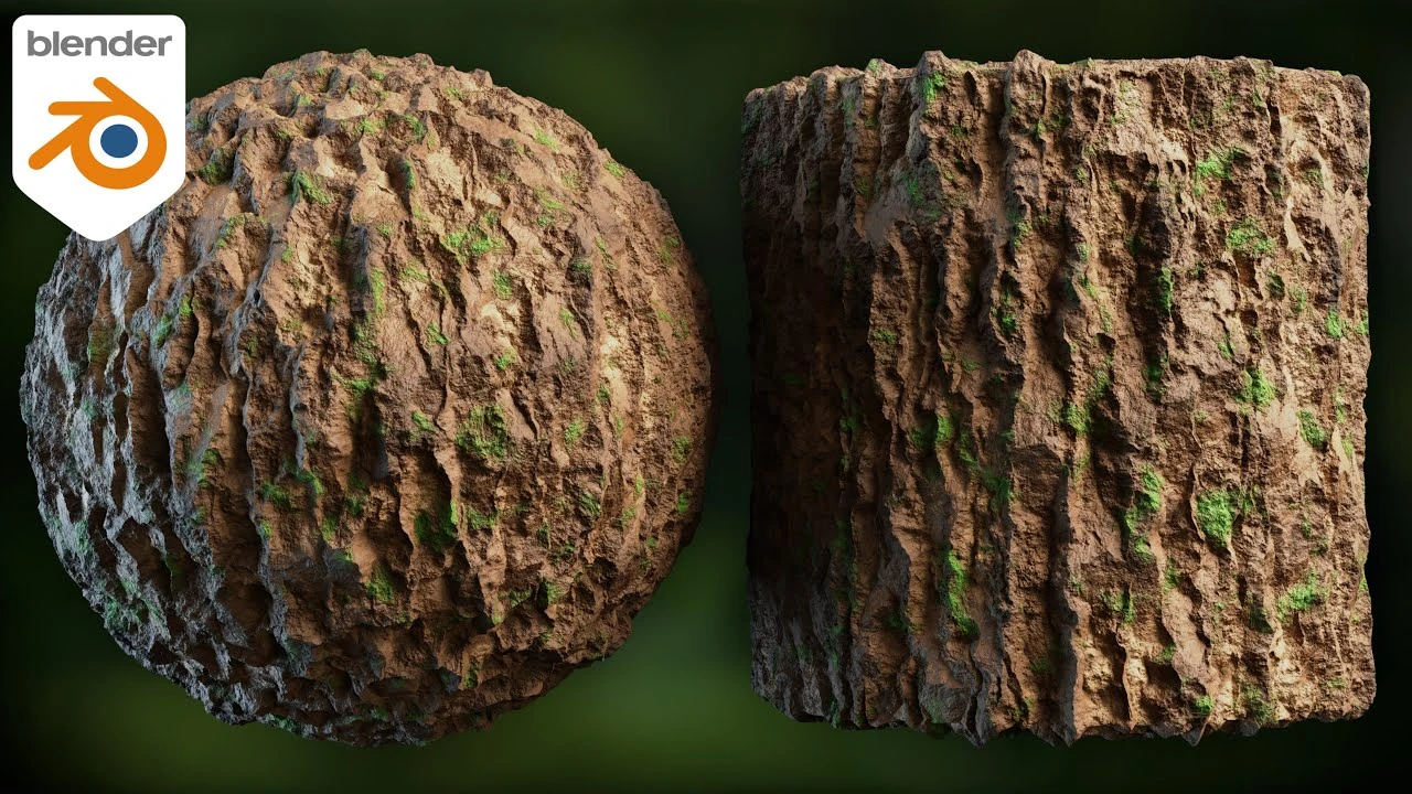 Procedural Tree Bark (Blender Tutorial)