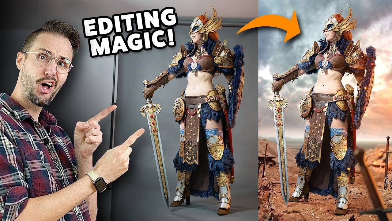 Create CGI backgrounds for your Photos!