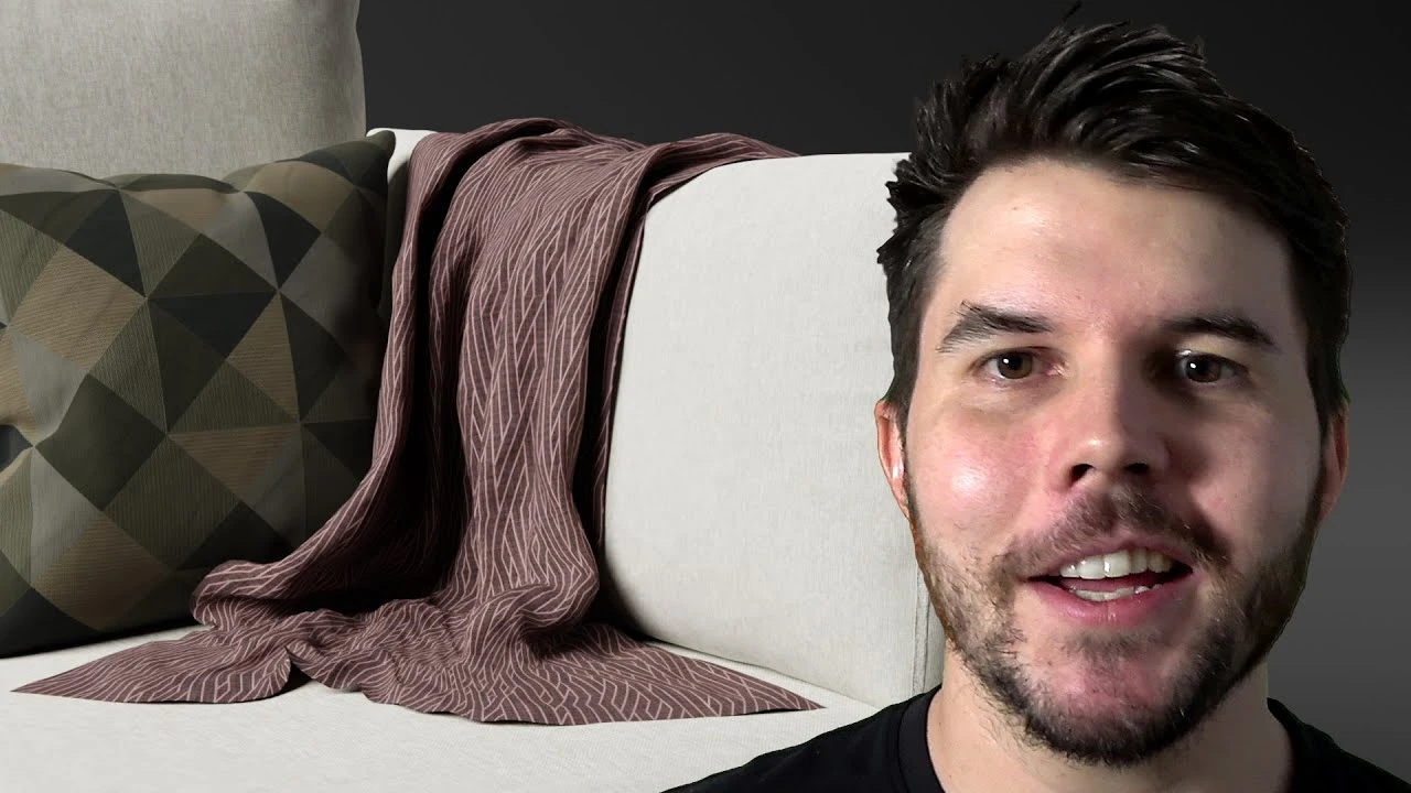 How to Make a Blanket in Blender (Couch Part 8)
