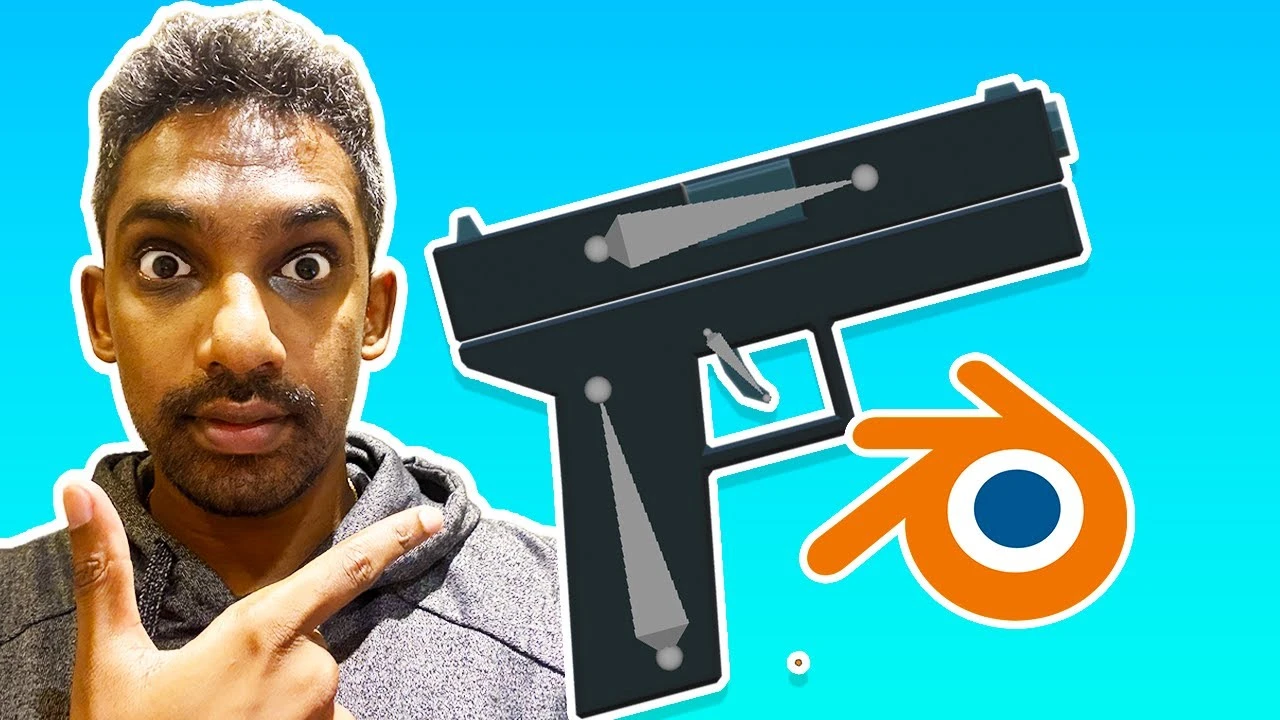 How To Rig And Animate A Gun In Blender - CGI Academy Hub