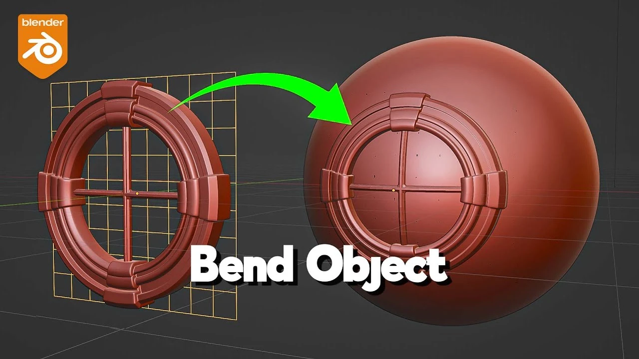 Deform objects with LATTICE MODIFIER in Blender EASY