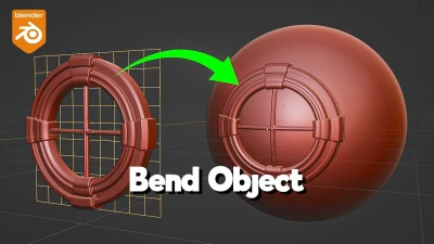Deform objects with LATTICE MODIFIER in Blender EASY