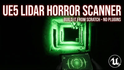 Unreal Engine 5 Tutorial: Lidar Pulse & Echolocation Effect