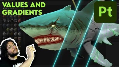 Hand Painted Workflow in Substance 3D Painter | Adobe Substance 3D