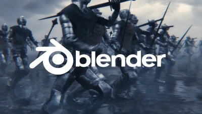 making a medieval battle scene in blender