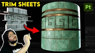 Trim Sheets for Games - Modelling and Organization