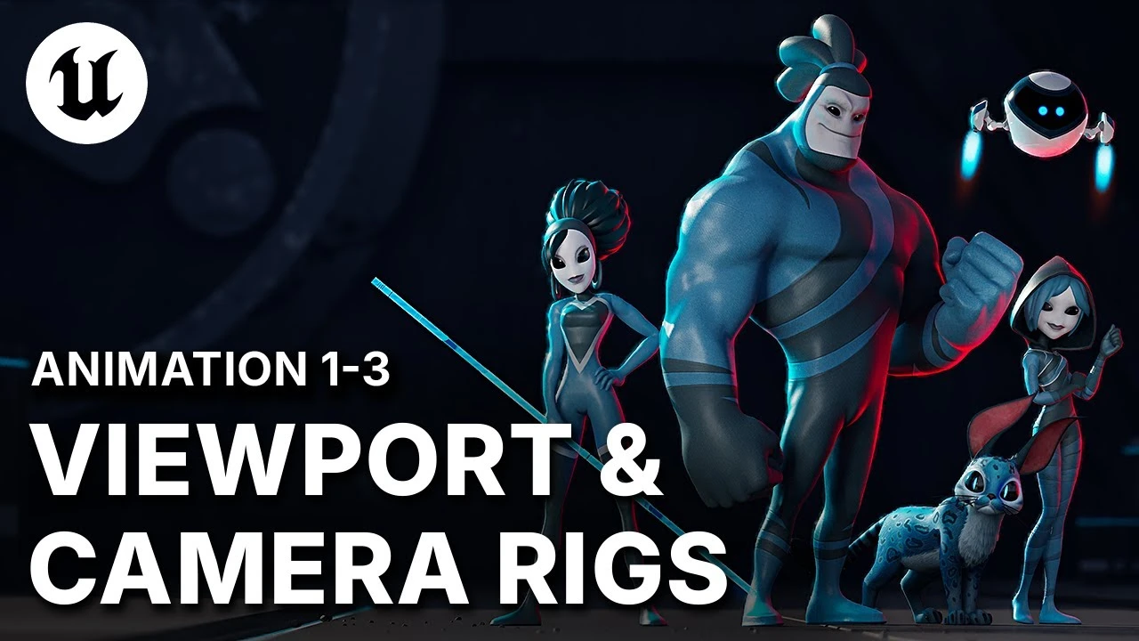 Advanced UE5 Cinematic Workflow: Camera Rigs & Custom Viewports