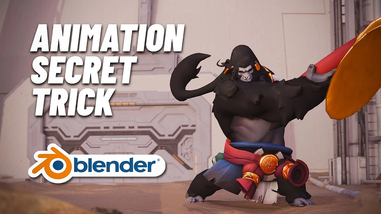 My secret animation trick you should always use, Retiming!