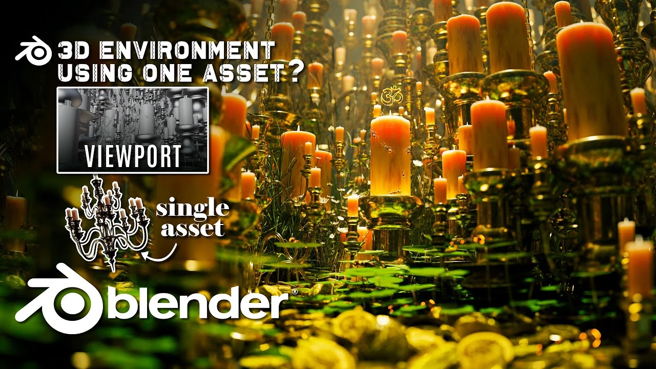 1 Easy Way to Make Better Environments in Blender