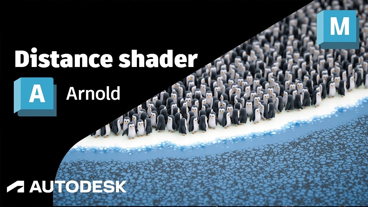 Arnold Tutorial - Snow and ice scene using the Distance shader - CGI ...