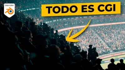 ¿Cómo se hacen las multitudes en el CINE? (Blender)