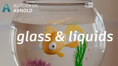 Arnold tutorial - Rendering glass with liquids in MtoA