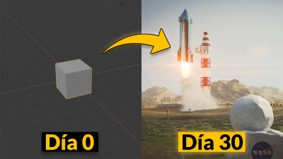 🔥¿Aprender BLENDER en solo 30 DÍAS? SE PUEDE.