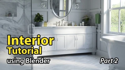 Blender Tutorial: Architectural Interior - Part 2 of 2