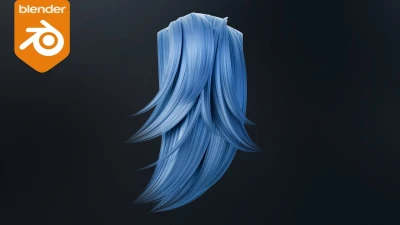 How to Create Arcane Style Hair in Blender