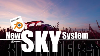 Blender 5’s Sky System Got a MASSIVE Upgrade! (You’ll Love This)