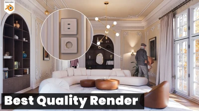 How to Render Best High Quality Images in Blender