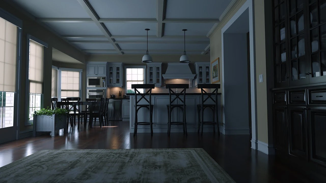 Remaking the Gone Girl home in Blender