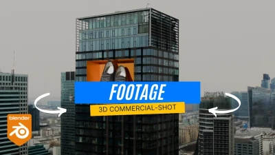 Cinematic 3D Marketing Shot from Simple Footage (CGI Workflow)