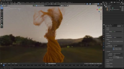 Videoguide - Special Effects Using Volumes in Blender, Import Open VDB Volume, Quick, Easy, Free FX