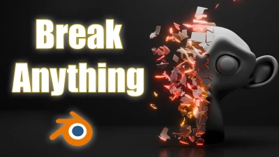 DISINTEGRATION effect in BLENDER, NO GEOMETRY NODES NEEDED