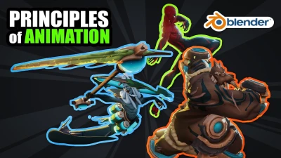 The principles of animation in Blender
