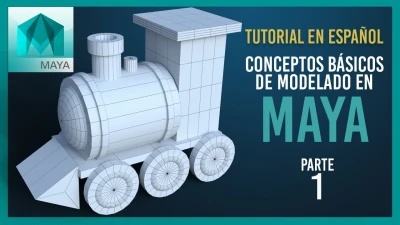 Conceptos básicos de modelado en Maya ::: Parte 1